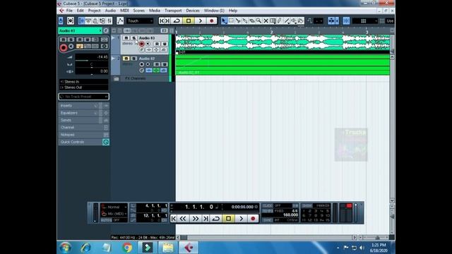 How to Find Tempo of Audio in Cubase 5 - Lesson 1 In Urdu - Tracks Studio смотреть онлайн