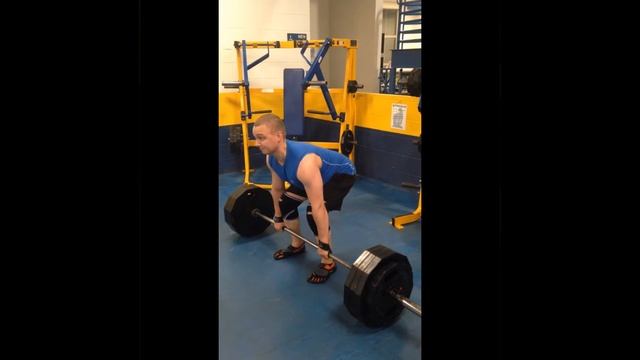 Deadlifts 375lbs / Становая 175 кг смотреть онлайн