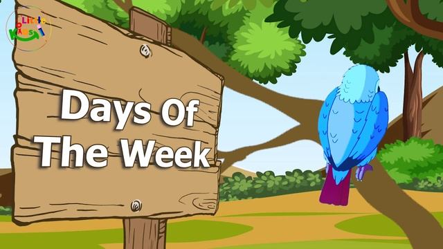 7 Days of the Week Song | Nursery Rhymes & Children's Songs by Little Kids - Rhymes смотреть онлайн