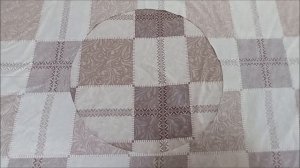 Пододеяльник с круглым отверстием, как шили раньше при СССР.
