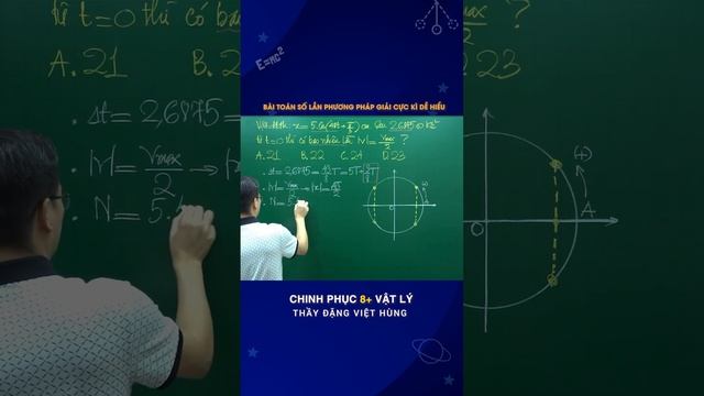 Bài toán số lần - Phương pháo giải cực kì dễ hiểu - Thầy Đặng Việt Hùng смотреть онлайн
