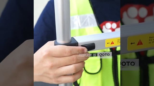 Tangga Telescopic 4 4M Lipat Aluminium Teleskopik Single Ladder 4 4 M смотреть онлайн