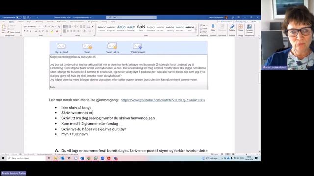 Webinar Beskrive bilde (A2) og skrive klage (B1) 240424 смотреть онлайн