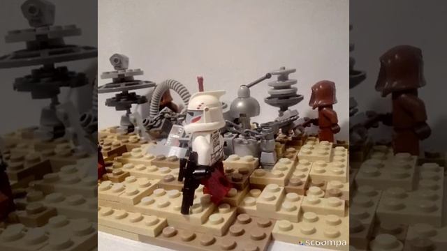 Lego Star Wars Arc Troopers Patrol On Tatooine Mini MOC смотреть онлайн