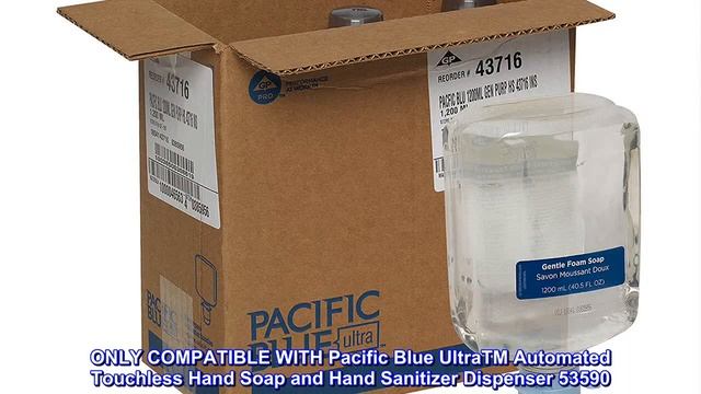 Great product - Pacific Blue Ultra Automated Touchless Gentle Foam Hand Soap Dispenser Refill by G смотреть онлайн