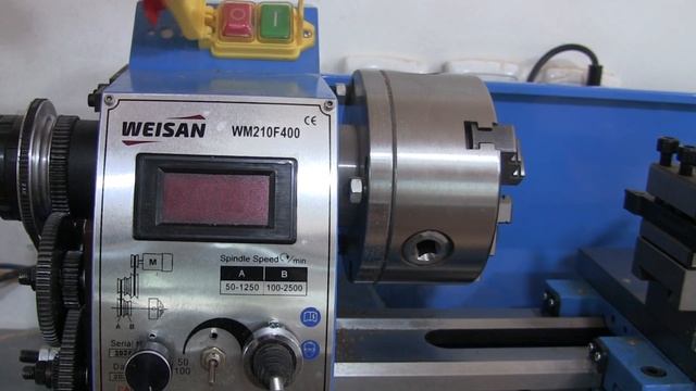 Джойстик, реверс токарного станка WEISAN WM 210F 400. Joystick, reverse for WEISAN WM lathe. смотреть онлайн