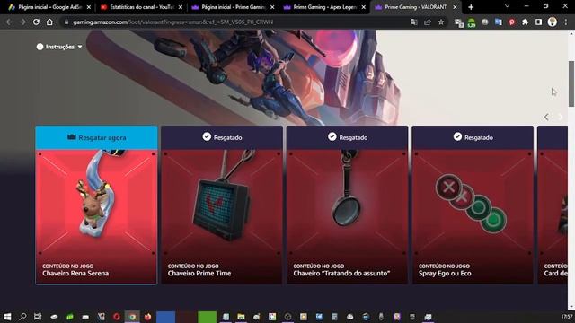 COMO RESGATAR ITEM EXCLUSIVO VALORANT NO PRIME GAMING DEZEMBRO ♡ ♥ смотреть онлайн