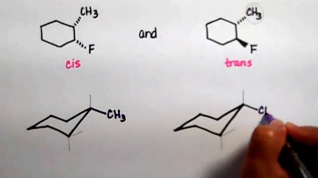 Problem 4: cis and trans-1-fluoro-2-methylcyclohex.mp4 смотреть онлайн