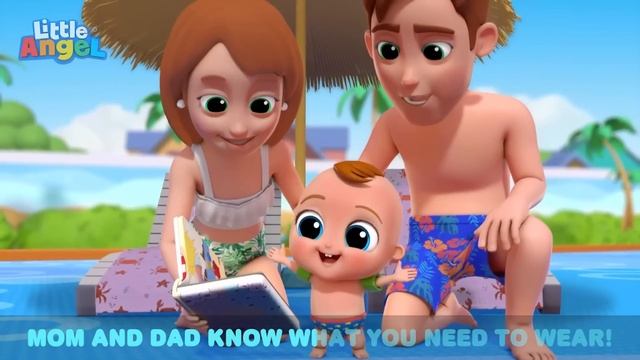 Fun Day at the Aquarium | Little Angel | Fun Kids Songs | Nursery Rhymes смотреть онлайн