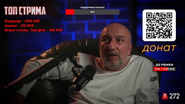 Отвечаем на вопросы зрителей. Стрим в 21:30 по мск / ссылка на донат в описании смотреть онлайн