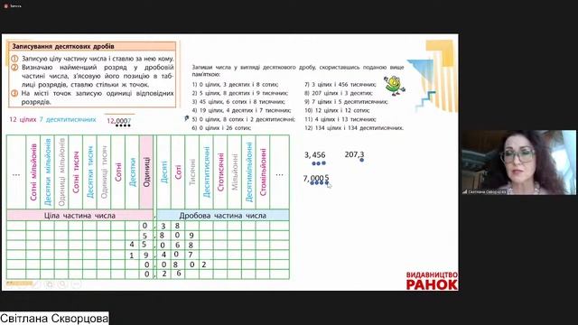 Вивчаємо десяткові дроби смотреть онлайн