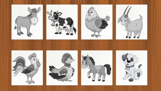 Угадай животных Звуки животных для детей Учим животных Учимся говорить Развивающие мультики смотреть онлайн