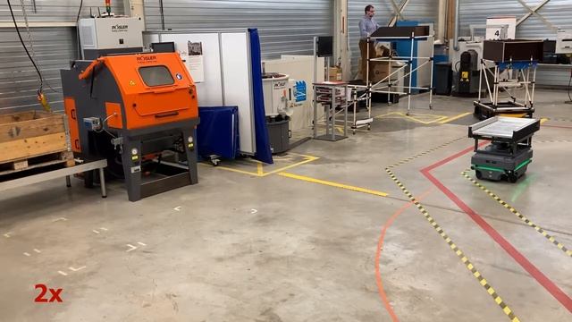 Sirris | Projects and cases | Trinity - AMR robot test смотреть онлайн
