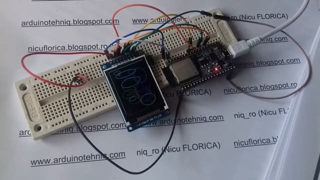 128x160 1.8" TFT display with ST7735 controlled by ESP32 (2) смотреть онлайн