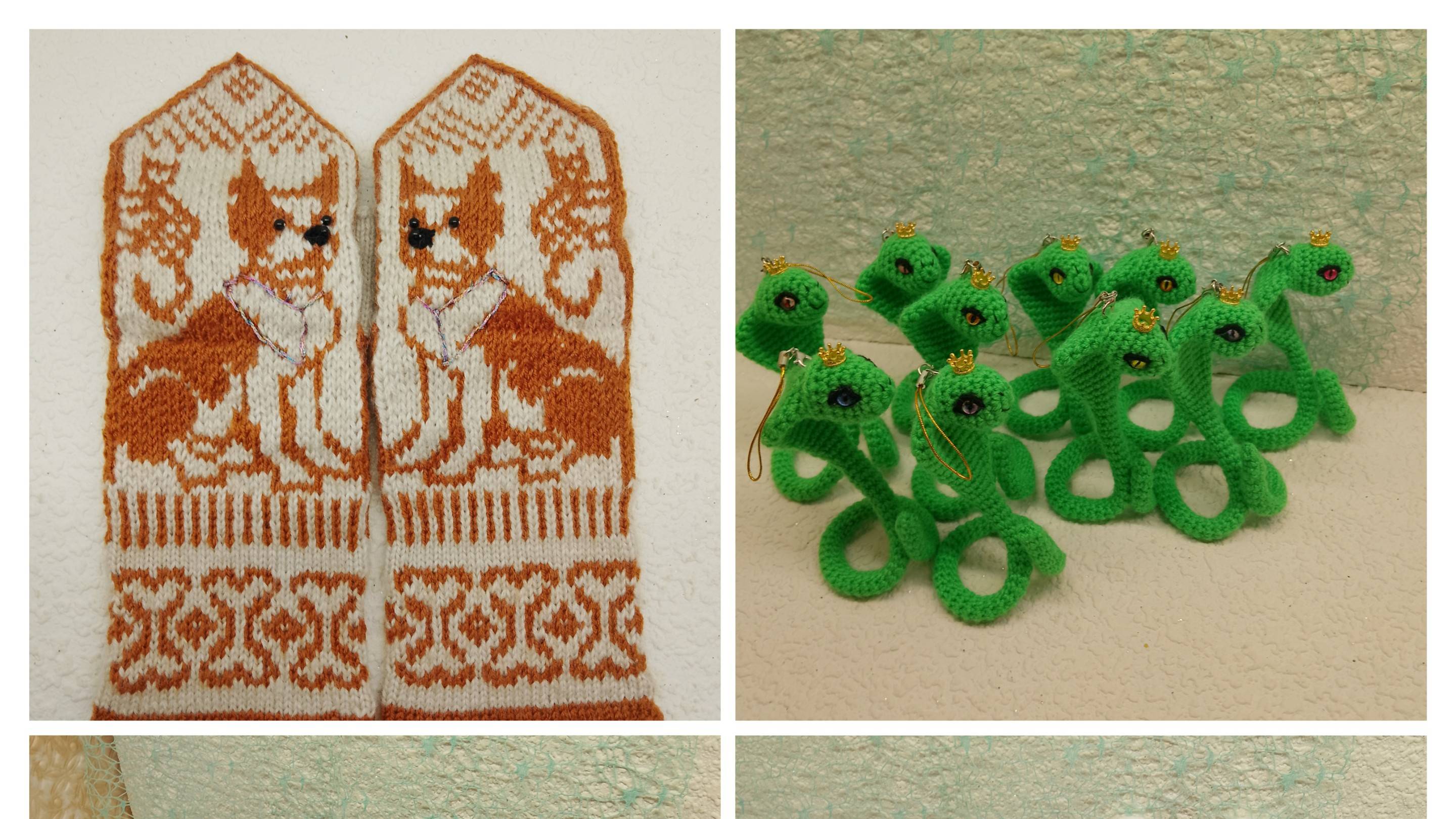 Новогодние заказы и немного о варежках смотреть онлайн