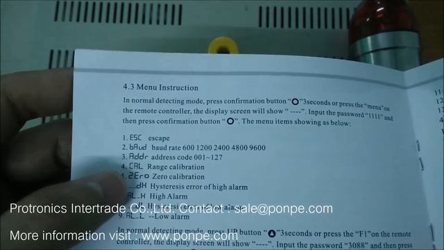 PONPE 330-NH3 การใช้งานเครื่องวัดก๊าซ смотреть онлайн