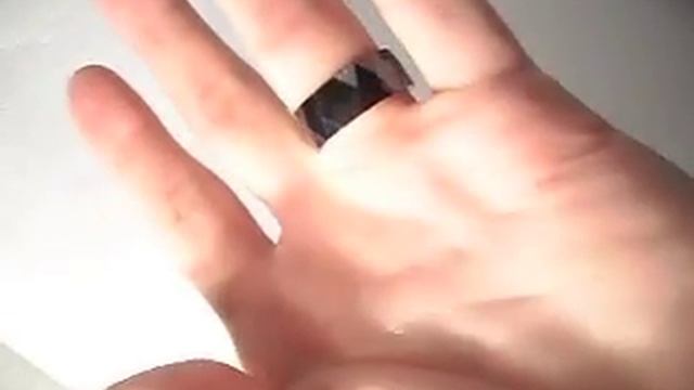 Кольцо из вольфрама Diamond Black (MrJones.ru) смотреть онлайн