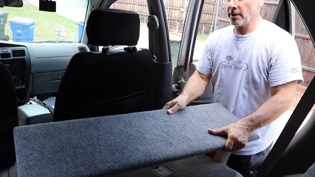 Convert SUV to camper or RV (how to sleep in an SUV) смотреть онлайн