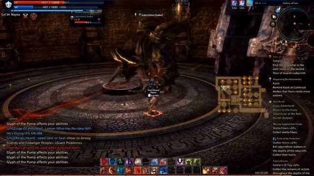 Tera Online Lancer Bam Solo - Labyrinthine Stalker Solo смотреть онлайн