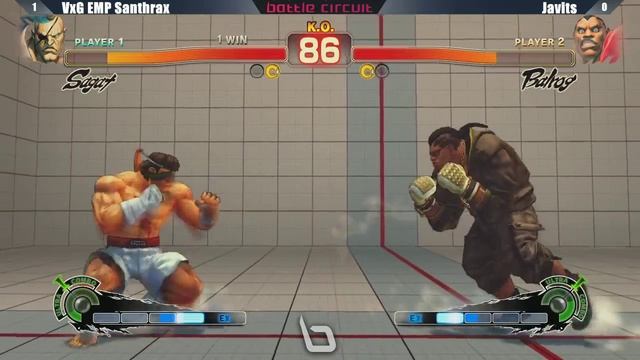 SSF4 AE2012 Losers Finals VxG EMP Santhrax vs Javitz - Next Level Battle Circuit #1 Tournament смотреть онлайн
