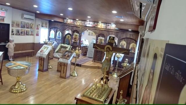 Преполовение Пятидесятницы. Литургия 9:00 Водосвятие 2022 смотреть онлайн