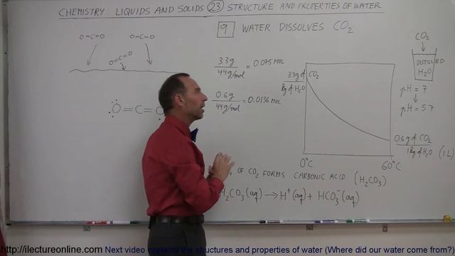 Chemistry - Liquids and Solids (23 of 59) Structures & Properties of H2O: Water Dissolves CO2 смотреть онлайн
