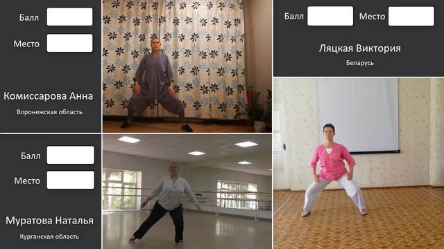 Ба Дуань Цзин. Чемпионат Всероссийской Федерации Цигун. Женщины до 45 лет. смотреть онлайн