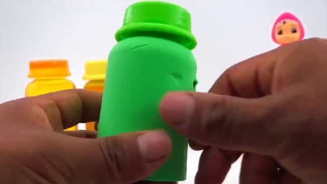 satisfying video - how I create bottles rom kinetic sand | video for kids смотреть онлайн