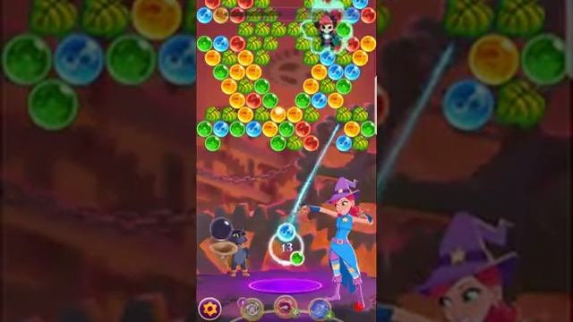 Bubble Witch 3 Saga Level 640 - LAST LEVEL 17 October 2017 - No Boosters смотреть онлайн