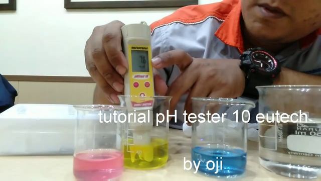 Tutorial pH tester 10 eutech. смотреть онлайн