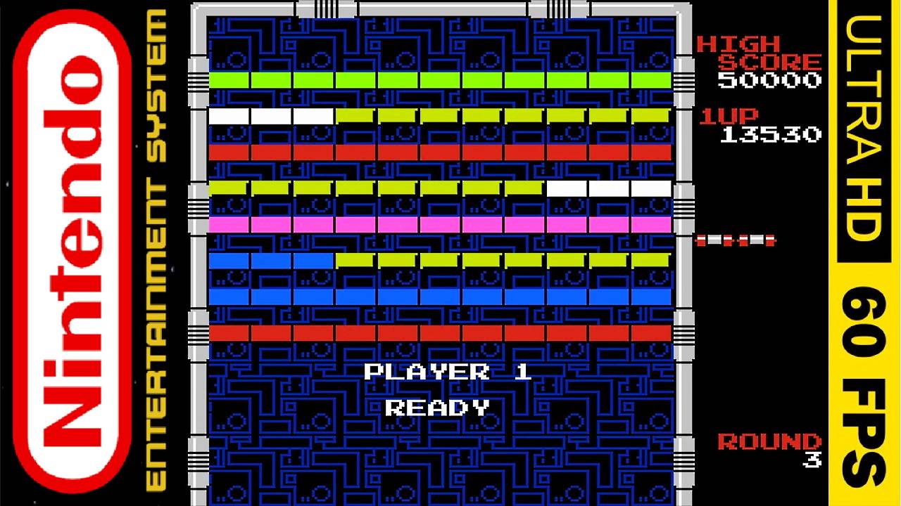 TAS, (NES) Arkanoid - 