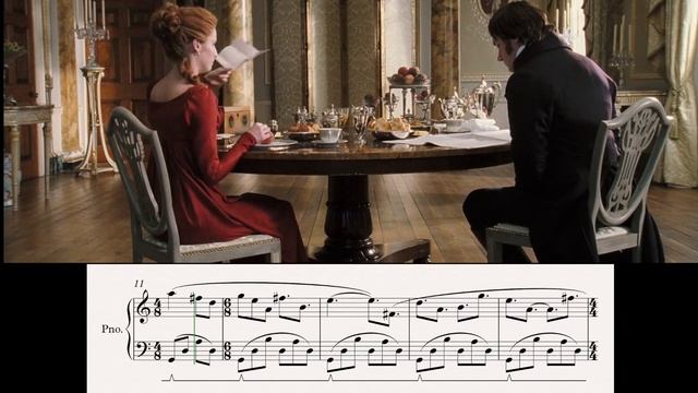 Elizabeth Walks Score Cue - Pride and Prejudice (Composed by Dario Marianelli) смотреть онлайн