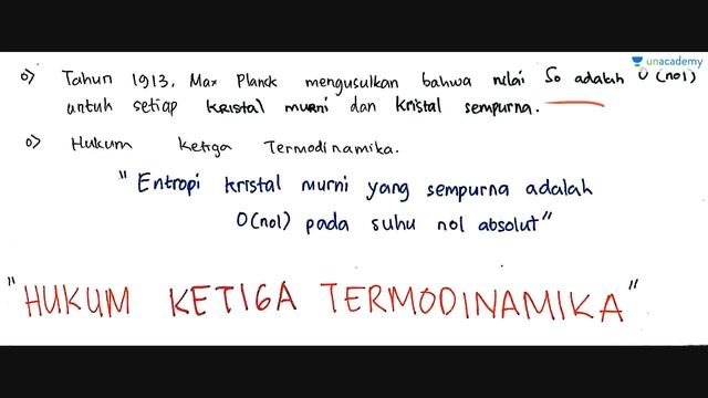 Hukum Ketiga Termodinamika (Kimia - SBMPTN, UN, SMA): Hukum Ketiga Termodinamika смотреть онлайн