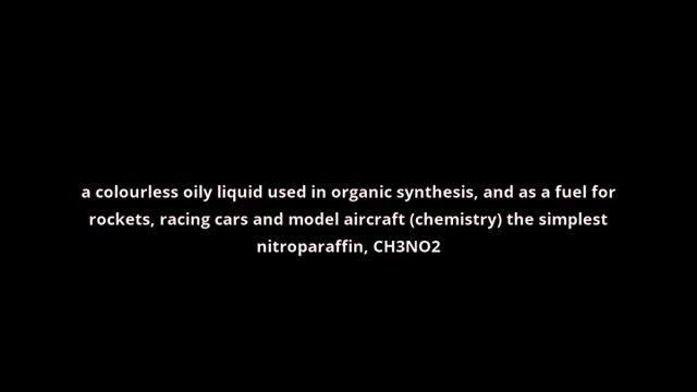 what is the meaning of nitromethane смотреть онлайн
