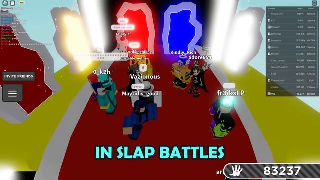 Playing with SnowCliffx in Slap Battles was hilarious | Roblox смотреть онлайн