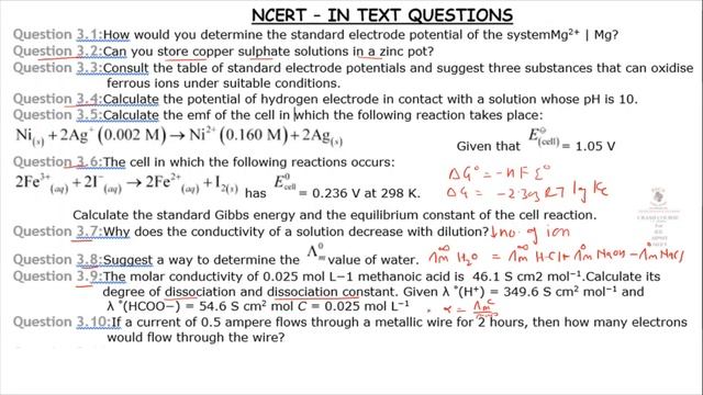 #21 Important Questions of Electrochemistry || Fuel Cell || Class-12 || Chemistry смотреть онлайн