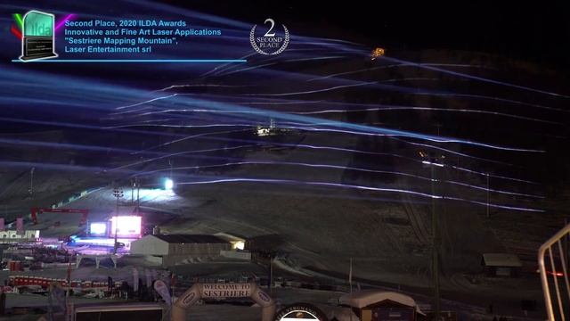 2020 ILDA Awards - 2nd Innovative/Fine Art - "Sestriere Mapping Mountain", Laser Entertainment смотреть онлайн