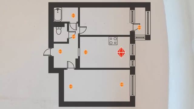 Продажа квартиры в Санкт-Петербурге. 2-к кв, 66.4 м², Красн смотреть онлайн