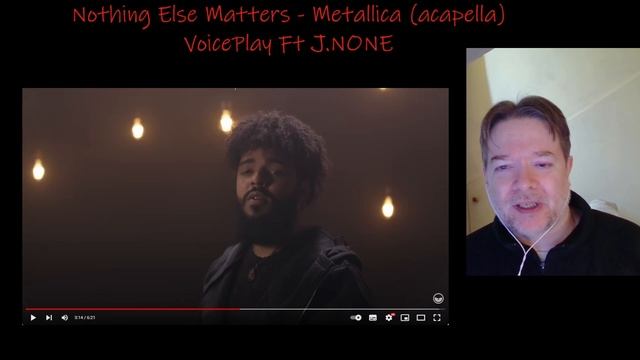 NOTHING ELSE MATTERS - WRITER Reaction - Metallica (acapella) VoicePlay Ft J.None - ENGLISH