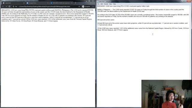 Web Design sa Notepad (HTML Tags: h1, h2, p) — MetroAide PH смотреть онлайн