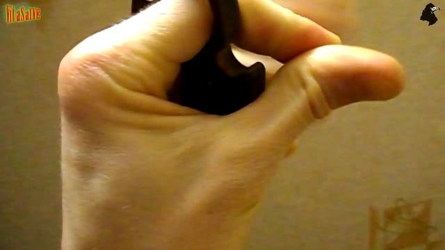 Самодельный кастет №1, текстолит / Russian brass knuckles g10 смотреть онлайн