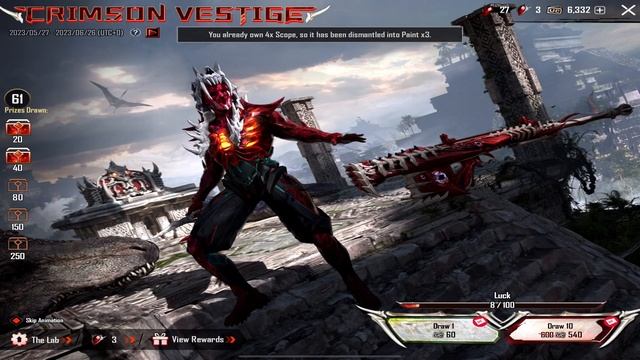 100 Spins Me Ultimate + Mythic + Lv8 AMR Gun 🤯🤯 смотреть онлайн