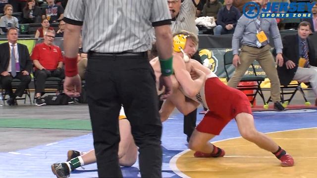 Fongaro Wins 144 lb. State Title! | Boonton's Joe Fongaro 10-9 decision over Clearviews' Ty Whalen смотреть онлайн
