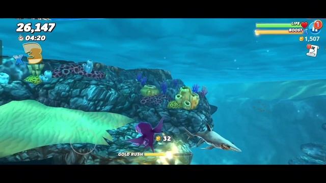 Max Level Spike Unlocked + Gameplay - Hungry Shark World | Kaiju Gamer PH смотреть онлайн