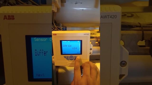 how to calibrate pH sensor ABB Awt420. смотреть онлайн