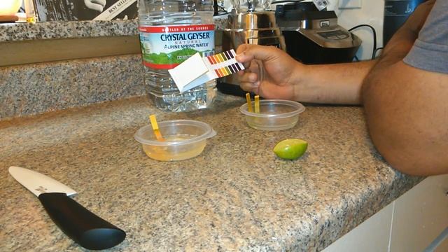 Key Lime in spring water pH test смотреть онлайн