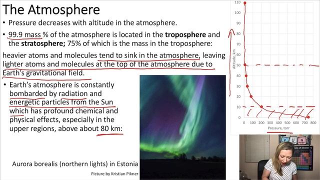The Atmosphere. Calculating Gas Concentration from Partial Pressure. смотреть онлайн