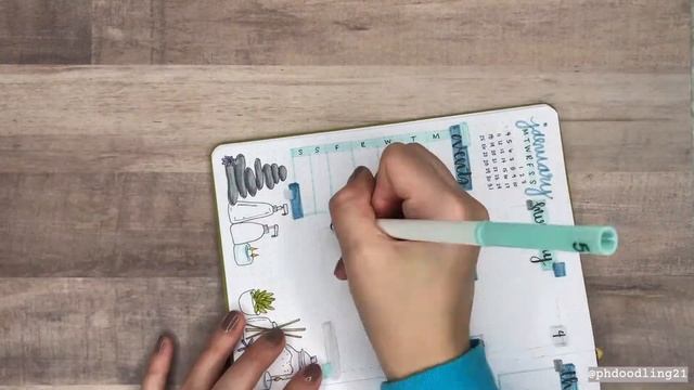 January Weekly Spreads Setup | PART I | Archer & Olive смотреть онлайн