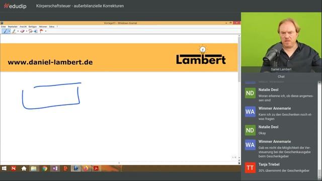 Lambert-Webinar außerbilanzielle Korrekturen in der Körperschaftsteuer смотреть онлайн