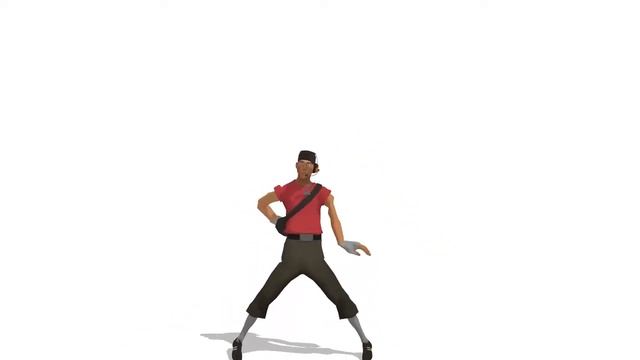 Scout From Team Fortress 2 Dancing To Caramell Dansen (MikuMikuDance)